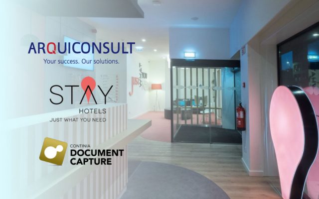 JUST STAY HOTELS ADOTA CONTINIA DOCUMENT CAPTURE PELA MÃO DA ARQUICONSULT